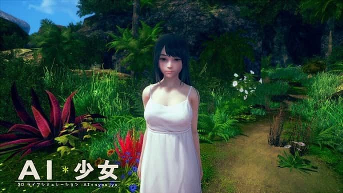 AI少女 3D互动 页面配图 2
