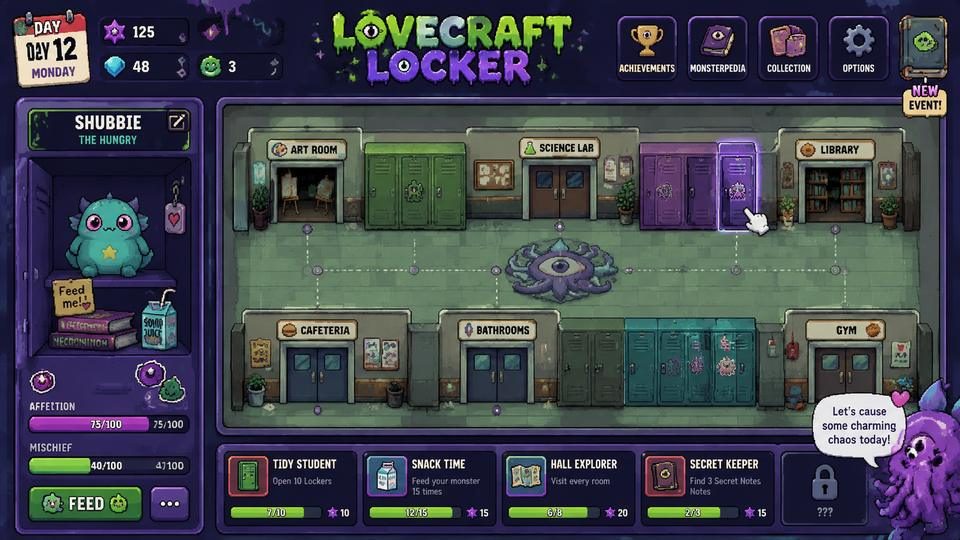 Lovecraft Locker 实机画面 展示图 2