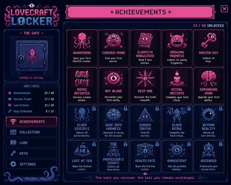 Lovecraft Locker 支线内容 演示图 4