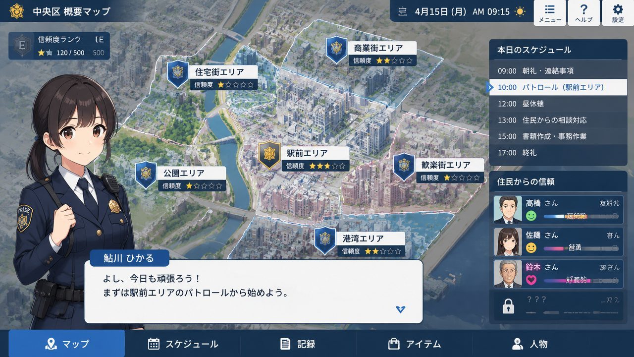 极道无赖EX 女警鮎川光 玩法展示 资料图 5
